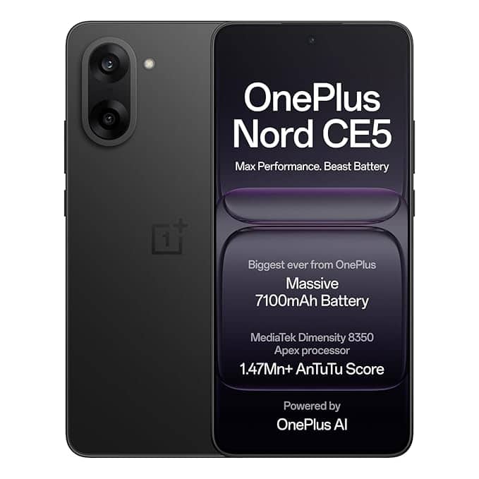 OnePlus Nord CE5 (8GB RAM, 128GB Storage)