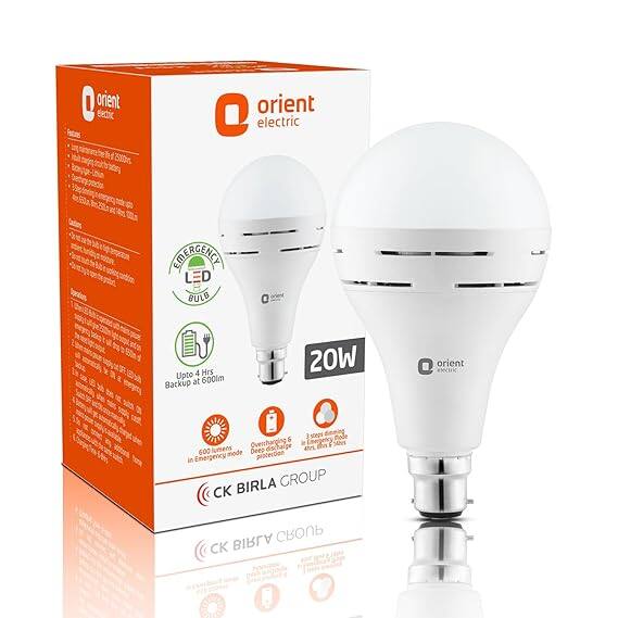 Orient Electric Emergency LED Bulb Orient Electric Emergency LED Bulb