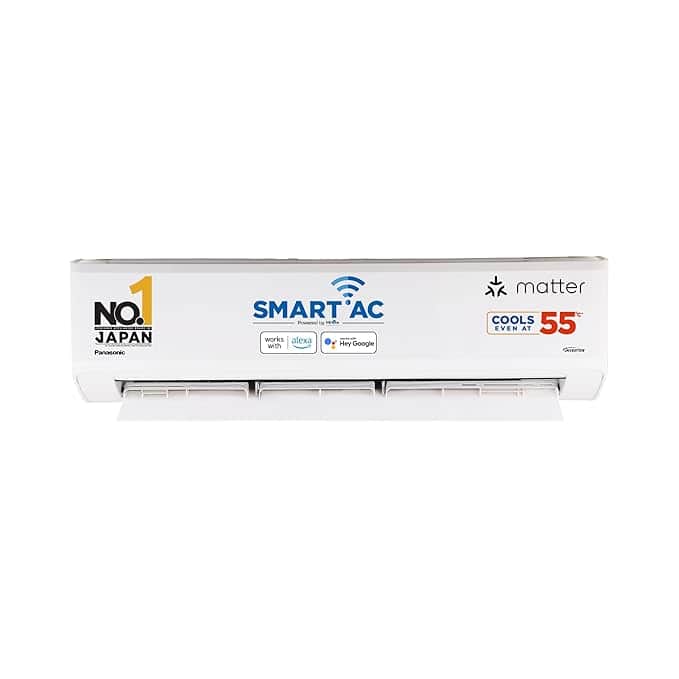  Panasonic 1.5 Ton 5 Star Premium Wi-Fi Inverter Smart Split AC