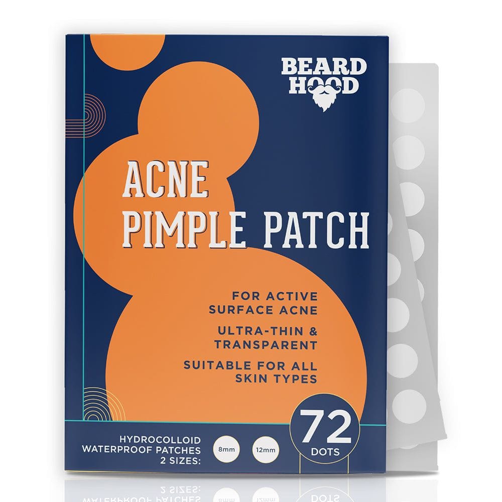 Beardhood Acne Pimple Patch, 72 Dots