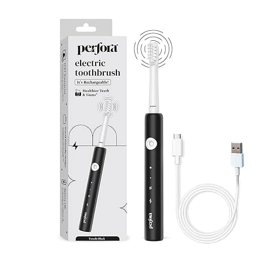 perfora charcoal infused toothbrush