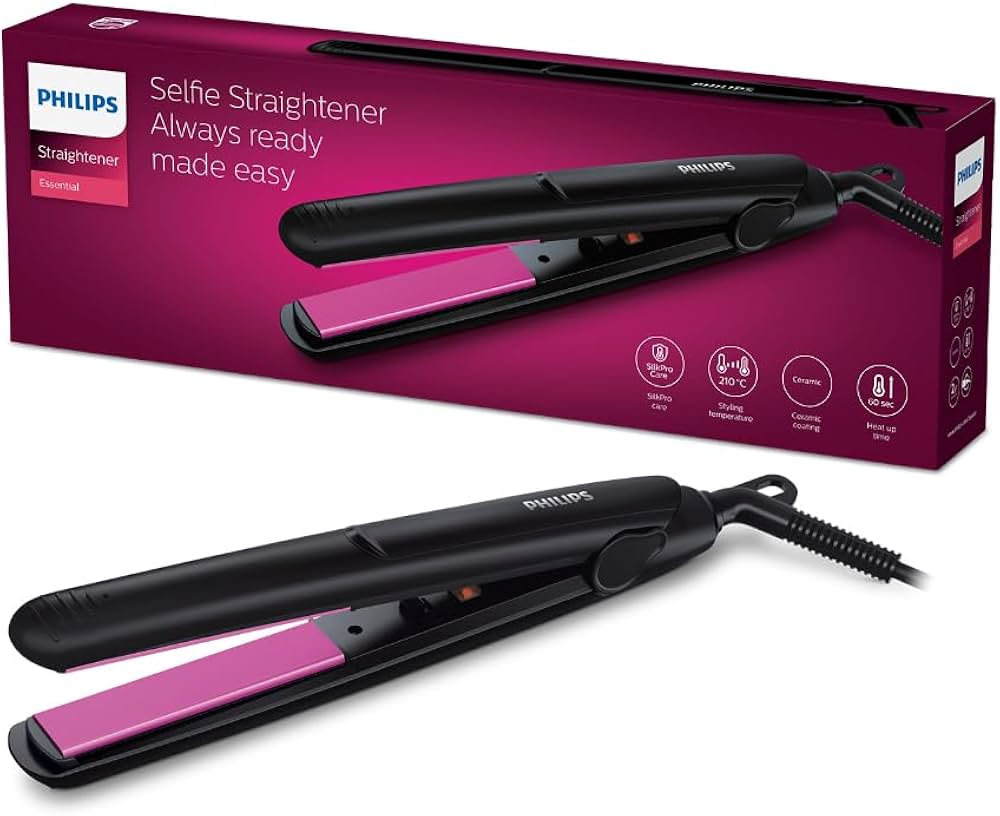 PHILIPS HP8302/06 Hair Straightener (Black)