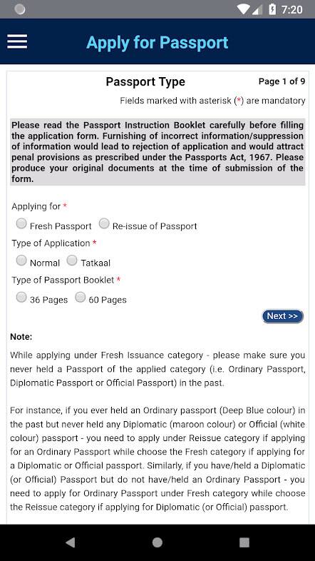 Know How To Apply For Passport Using Mpassport Seva Mobile App Apps