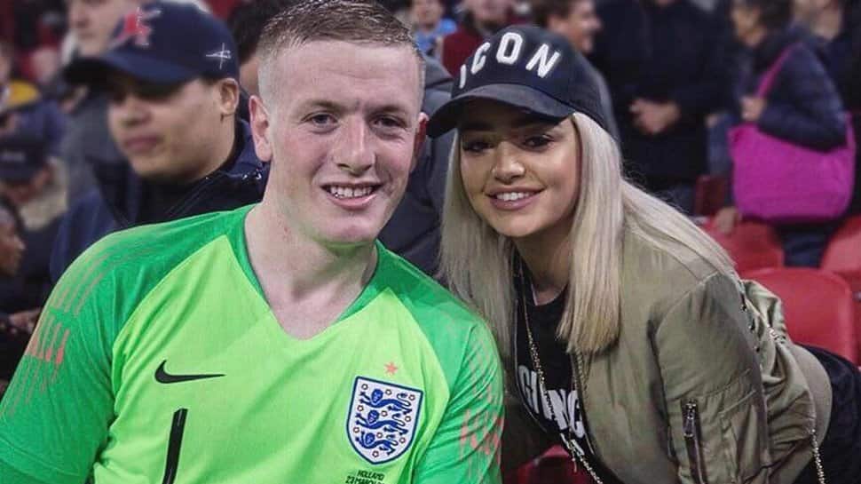 Pickford with his partner