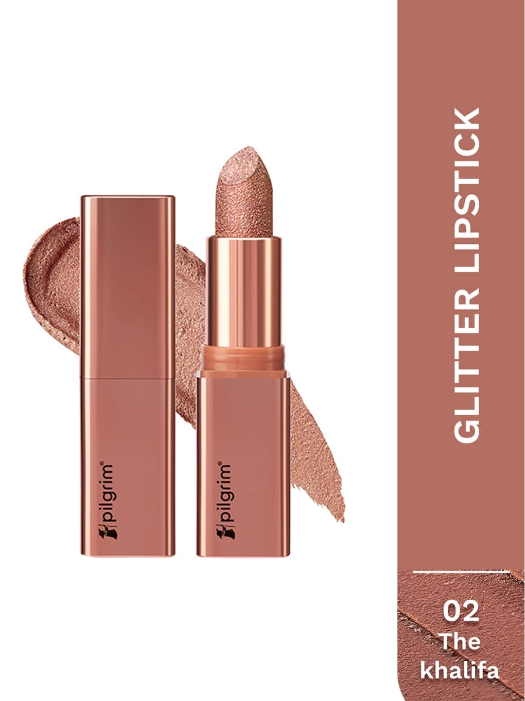 Pilgrim 3D Glitter Matte Lipstick – The Khalifa (4.2g) Pilgrim 3D Glitter Matte Lipstick – The Khalifa (4.2g)