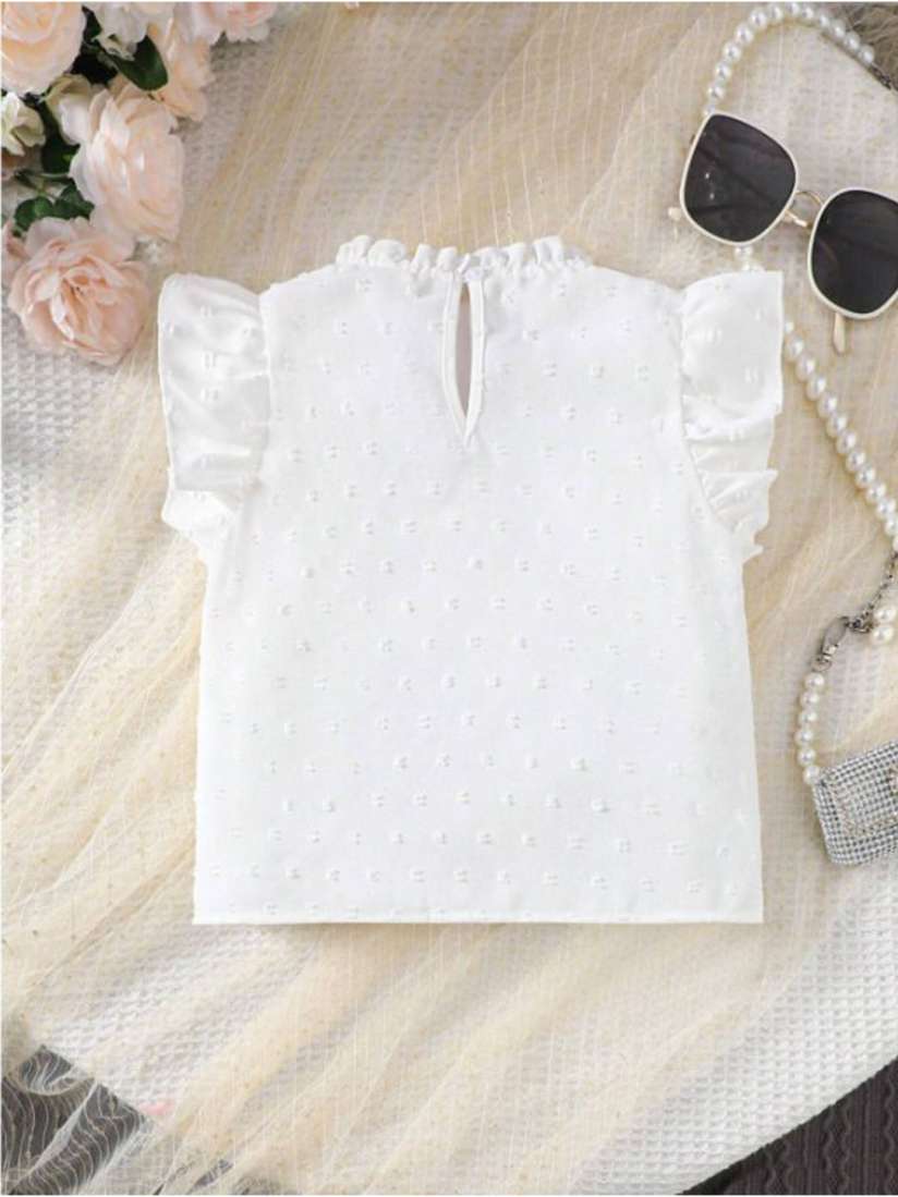 Mamathink Girls Georgette Gathered Top