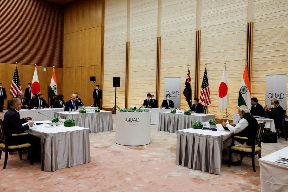 Quad leaders hold second inperson meeting in Tokyo, vow to stand