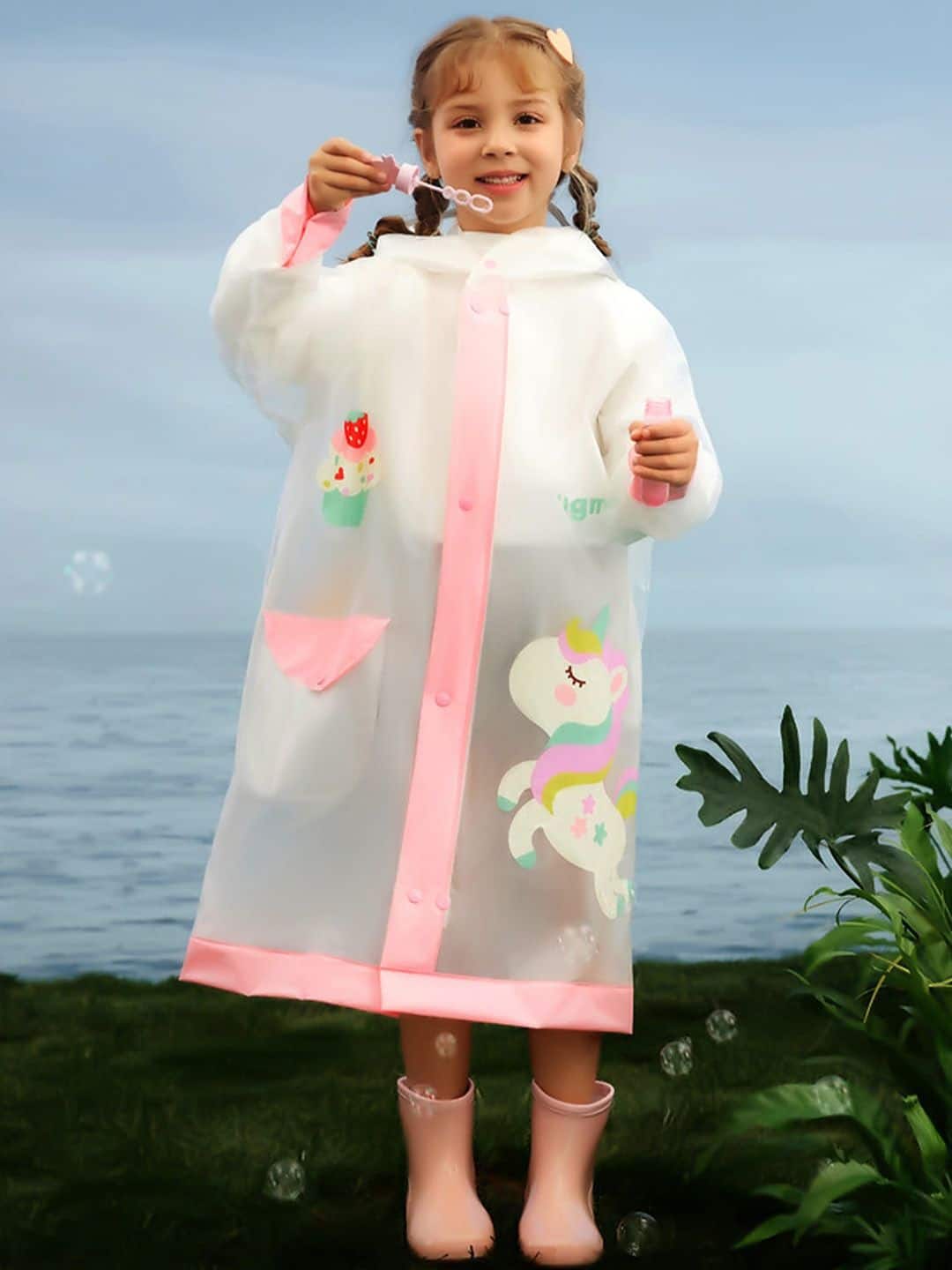 Little Surprise Box LLP – Kids Unicorn Raincoat