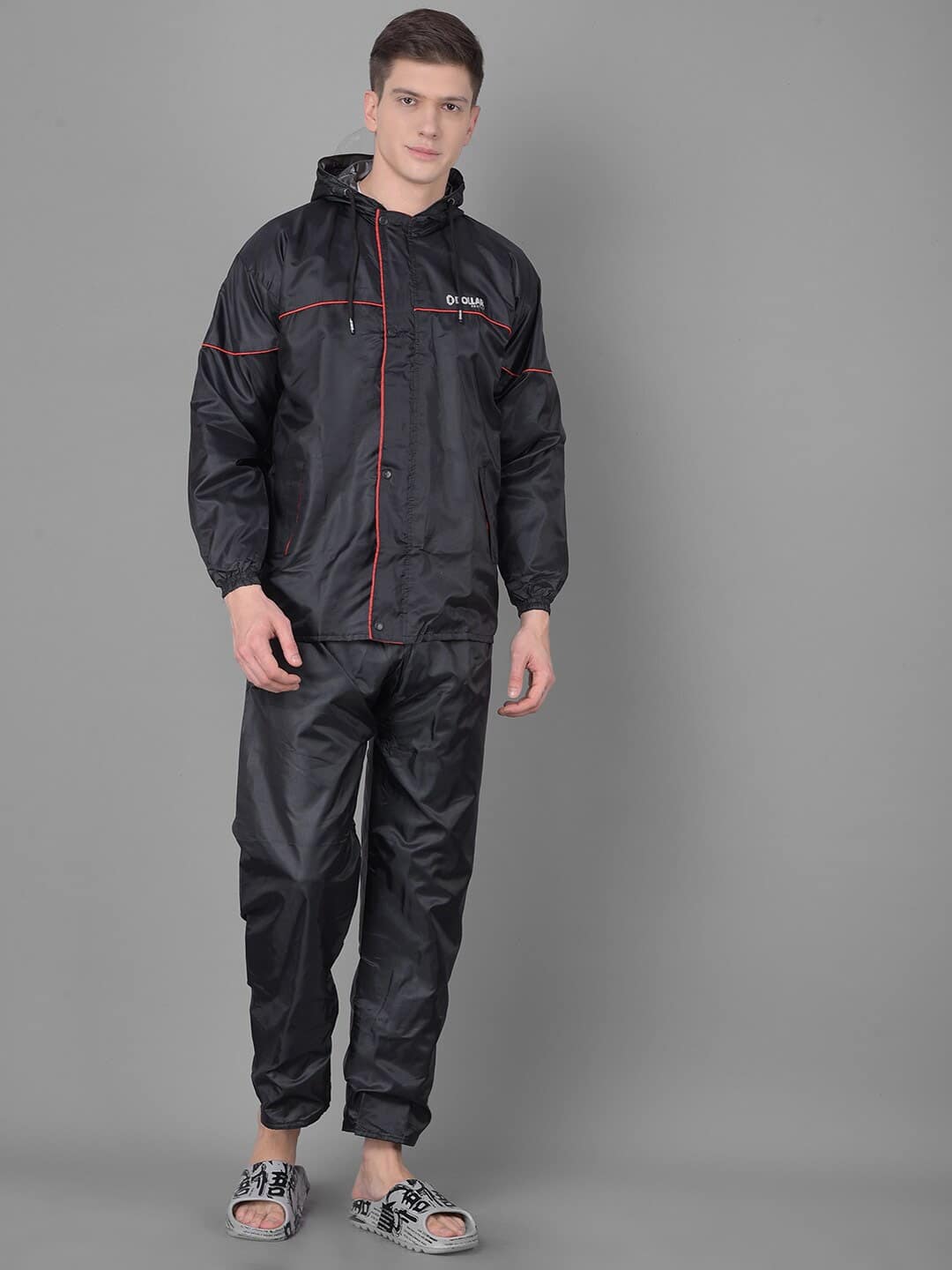 Dollar – Men Adjustable Reversible Hooded Rain Jacket