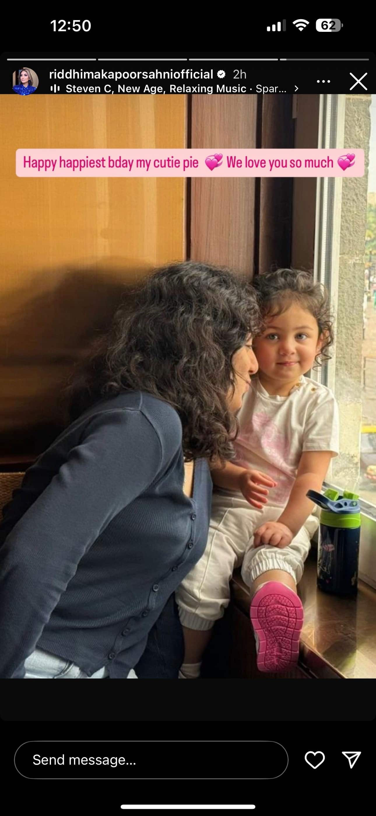 Neetu Kapoor Drops Adorable Wish For Raha On Her 2nd Birthday; Ranbir Kapoor Cannot Stop Kissing His Daughter | People News