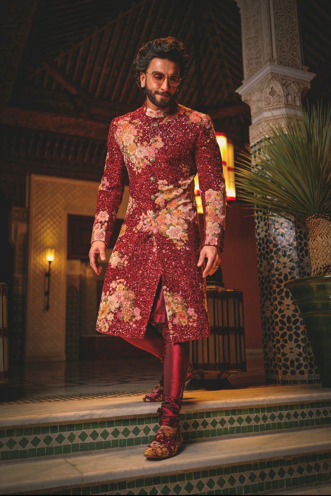 In dramatic silhouettes, chic designs, Ranveer Singh ups his fashion game  in Marrakech