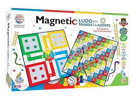 Ratna's Magnetic Snakes And Ladders With Ludo