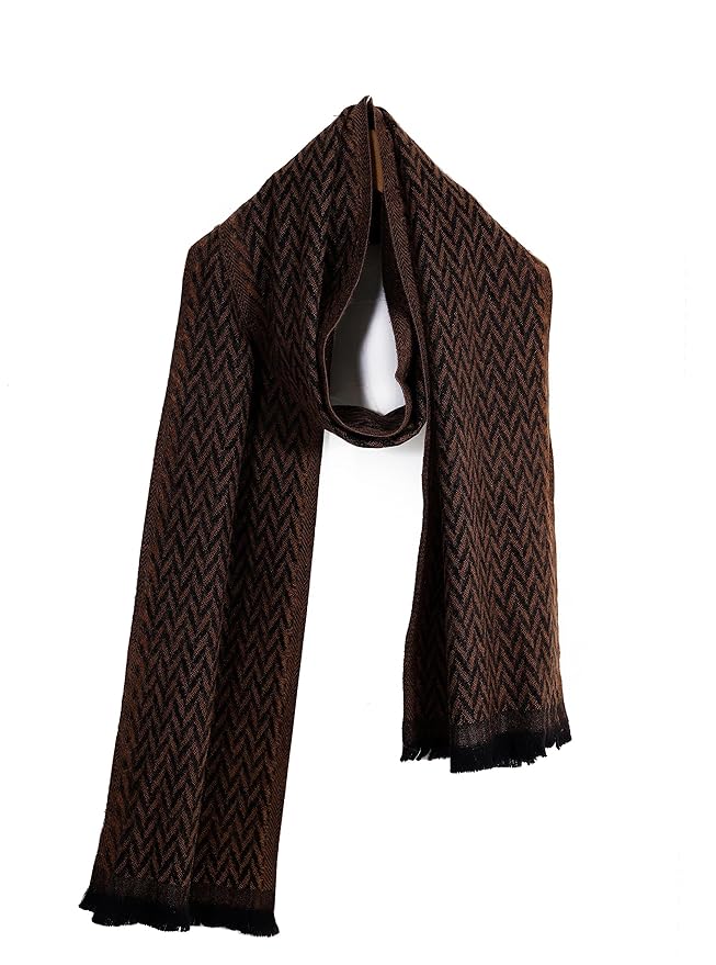 Ravaiyaa “Attitude is Everything” Wool Scarf for Men and Women