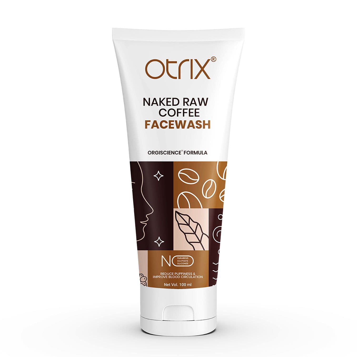 Otrix Life Science Naked Raw Coffee Face Wash