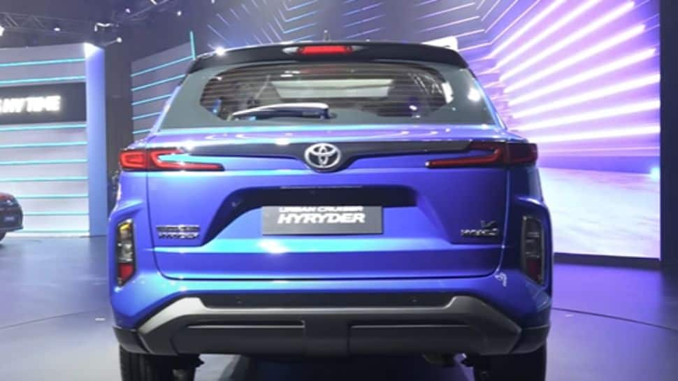 Toyota Urban Cruiser Hyryder SUV rear