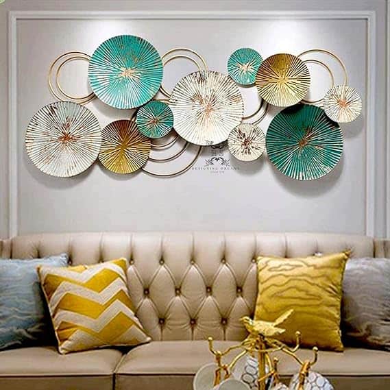 Rizik Store Metal Abstract Wall Sculpture