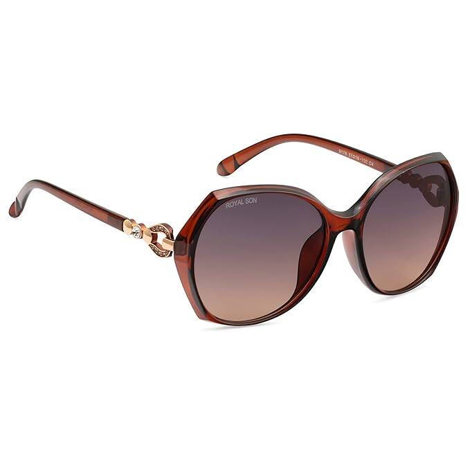 ROYAL SON Oversized Butterfly UV Protection Sunglasses