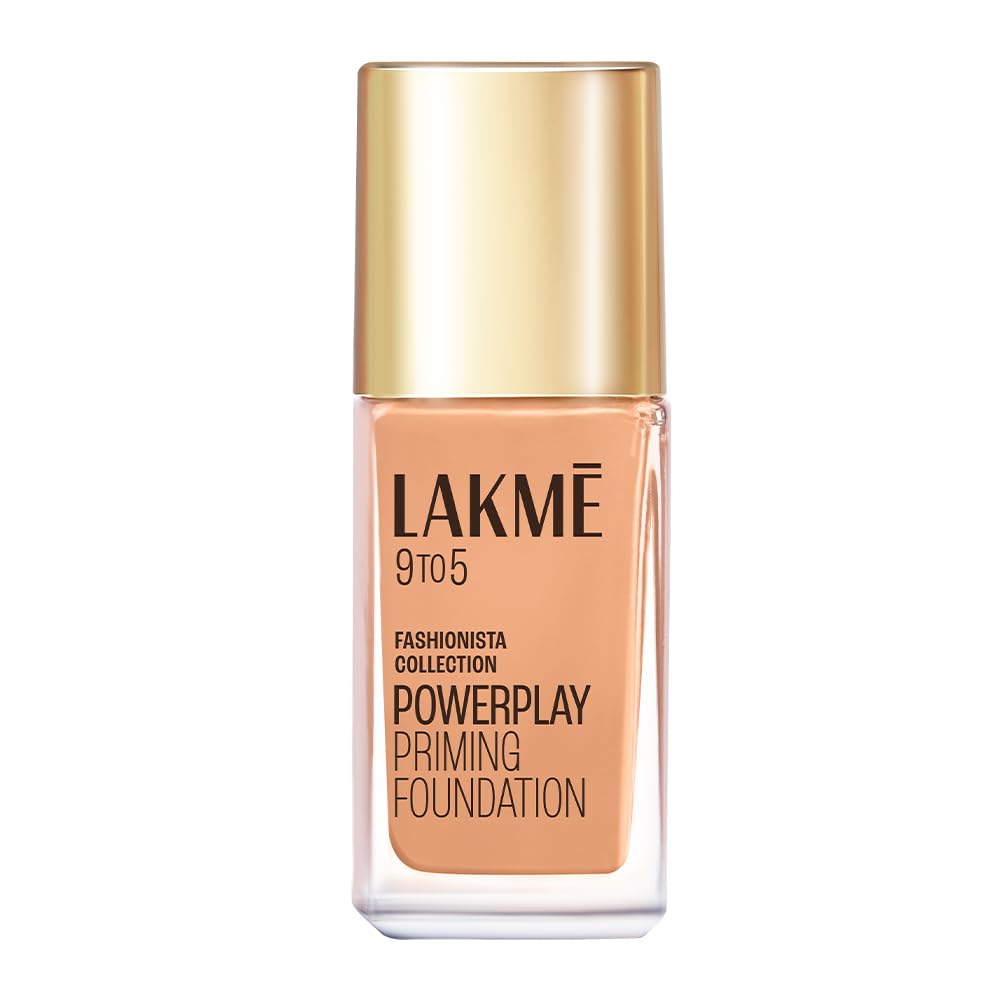  Lakme 9to5 Powerplay Priming Foundation With Built In Primer &amp; SPF20 25ml - Cool Ivory