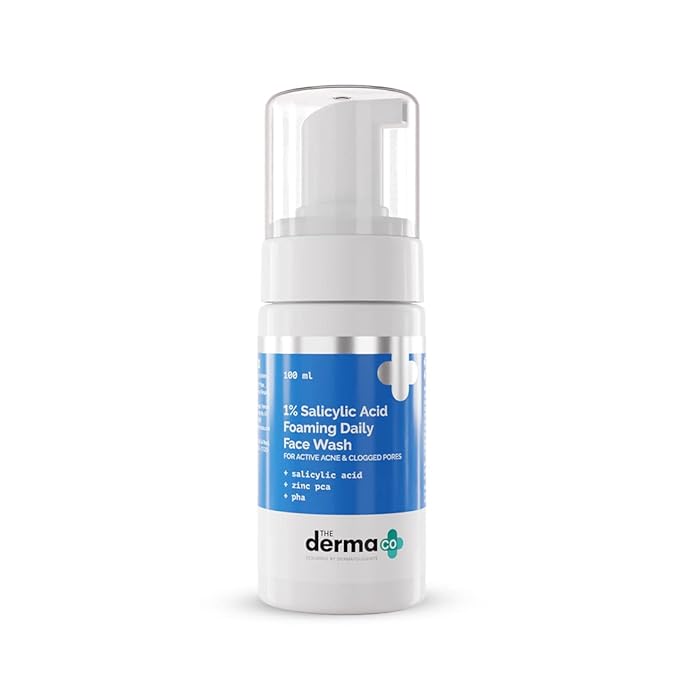 The Derma Co 1% Salicylic Acid Foaming Face Wash