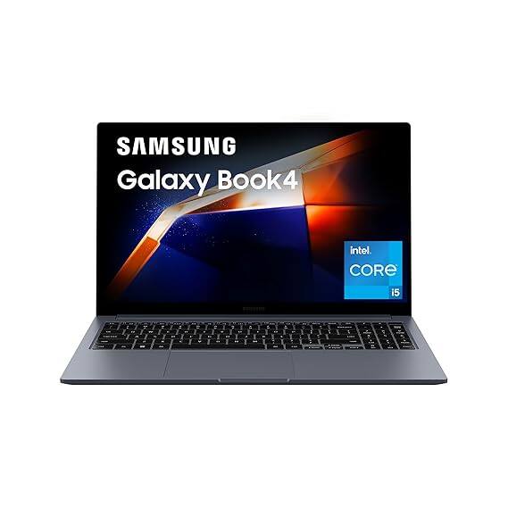Samsung Galaxy Book 4 (15.6", i5, 16GB, 512GB SSD) – Gray
