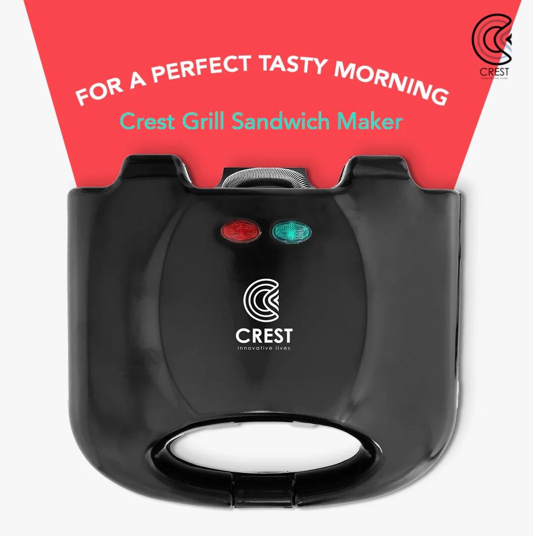 Crest Innovate Crest Sandwich Maker Crest Innovate Crest Sandwich Maker