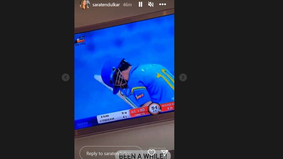 RSWS 2022 India Legends: Sara Tendulkar CHEERS for DAD Sachin Tendulkar as Indian-L beat Australia-L in Road Safety World Series: CHECK OUT