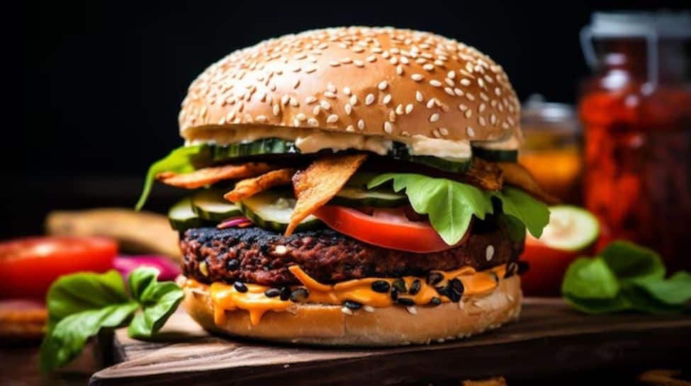 Sweet Potato and Black Bean Burgers 