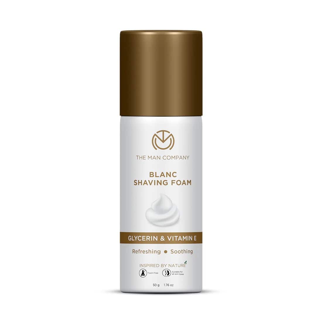 The Man Company Blanc Shaving Foam (50g)