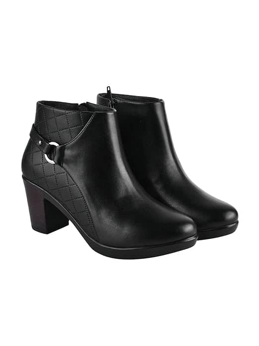 Shoetopia Women's Block Heel Boots