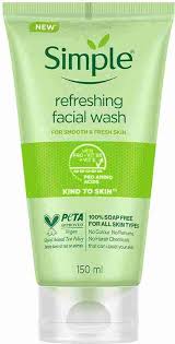 Simple Refreshing Facial Wash