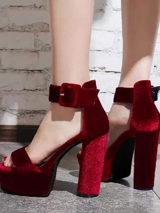 Shoetopia Women's Block Heel Sandal Shoetopia Women's Block Heel Sandal