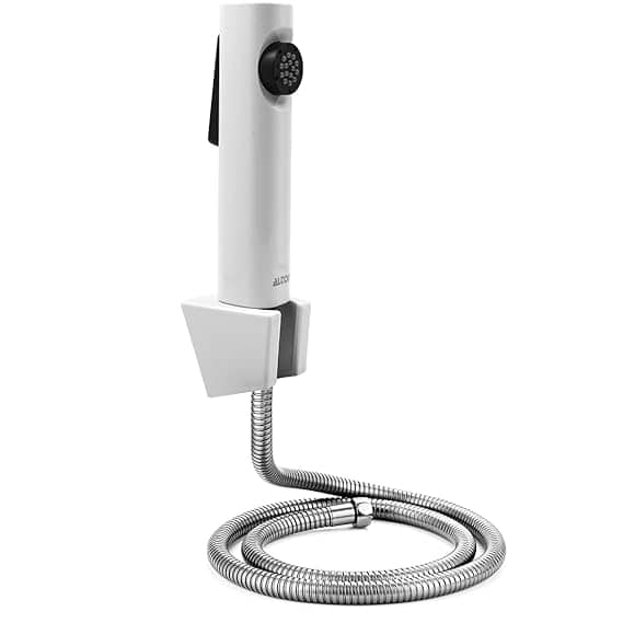 ALTON SHR20855 ABS Health Faucet with SS-304 Grade 1.25 Meter Hose (White) ALTON SHR20855 ABS Health Faucet with SS-304 Grade 1.25 Meter Hose (White)