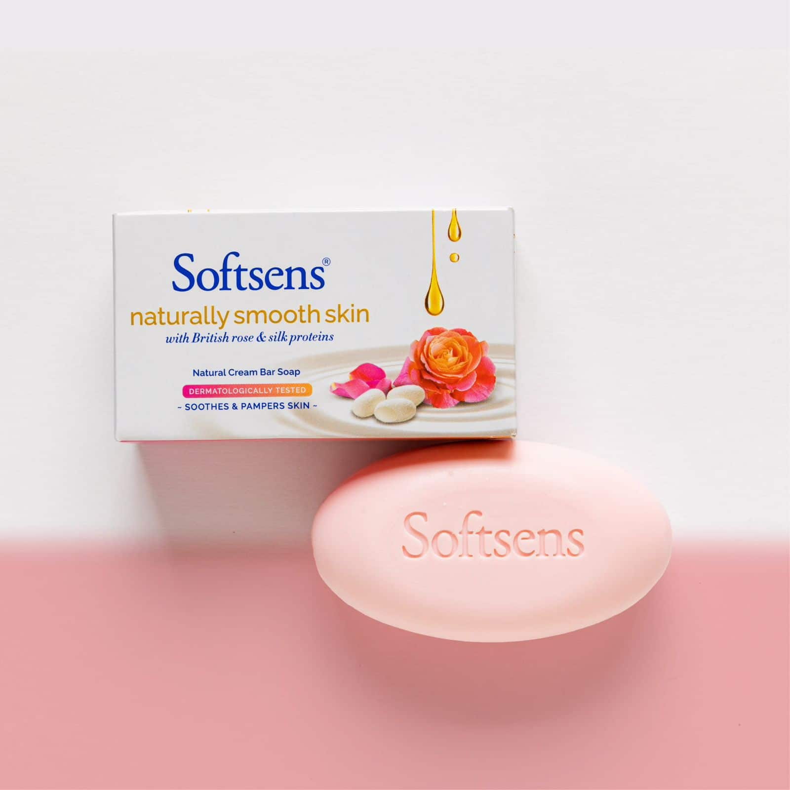 Softsens Naturally Smooth Skin Cream Bar Soap