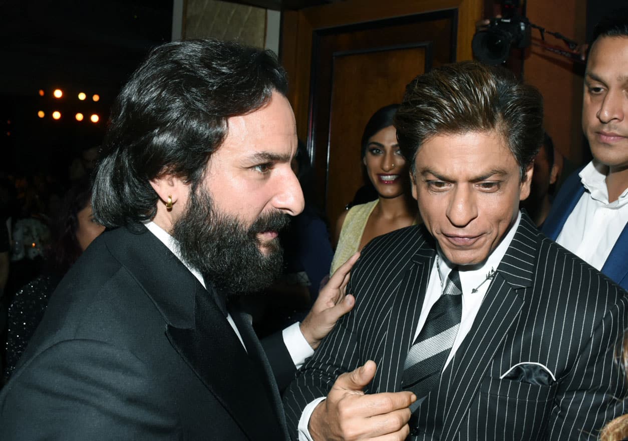 Shah Rukh Khan Saif Ali Khan S Camaraderie At Vogue Beauty Awards Is Giving Us Kal Ho Naa Ho