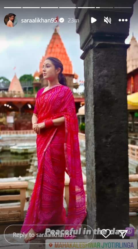 Sara Ali Khan Offers Prayers At Khajrana Ganesh Temple Following Zara Hatke  Zara Bachke Success, Movies News