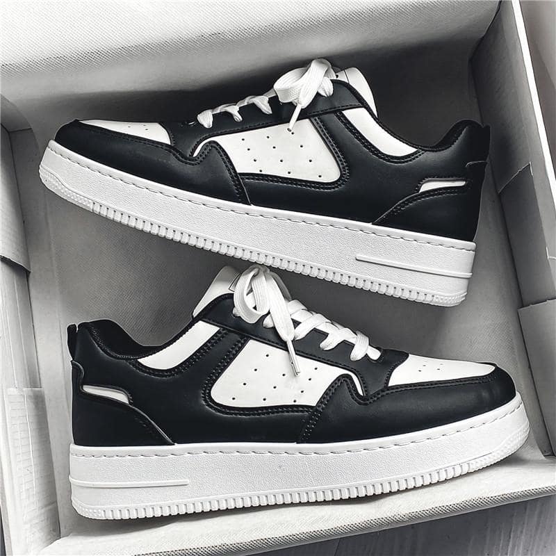 Stranger Brothers Black Casual Sneakers Stranger Brothers Black Casual Sneakers