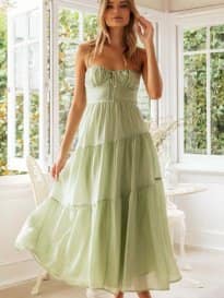 STYLECAST Women Tiered Empire Maxi Dress STYLECAST Women Tiered Empire Maxi Dress