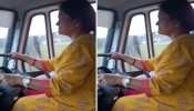 Untrained woman takes control of picnic bus after driver suffers a seizure