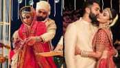 Mouni Roy turns Bengali bride in a Sabyasachi lehenga, marries longtime boyfriend Suraj Nambiar - Inside VIDEOS, PICS