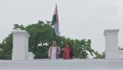 Har Ghar Tiranga: Home Minister Amit Shah hoists Tricolour at his residence