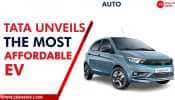 Tata unveils the most Affordable EV-Car Tiago EV