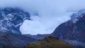 Avalanche again hits hills near Kedarnath temple | Watch