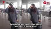 Watch: Bollywood diva Neha Dhupia jets off in style
