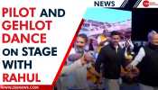 Amid Rajasthan tussle, CM Ashok Gehlot and Sachin Pilot danced with Rahul Gandhi on stage