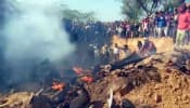 Horrific plane crash in MP's Morena, one pilot martyre