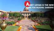 Amrit Udyan is the new name for the Mughal Gardens at Rashtrapati Bhavan | Zee News English
