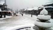  Jammu Kashmir Snowfall: Heavy snowfall witnessed in Srinagar