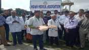 Doctors hold protest against Right To Health Bill in Jaipur