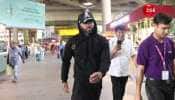 American singer and songwriter Jason Derulo snapped at the Mumbai airport