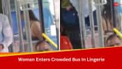 Woman In Lingerie Boards Bus In Delhi; Netizen Suspects &#039;Boiling Hot&#039; Temperature